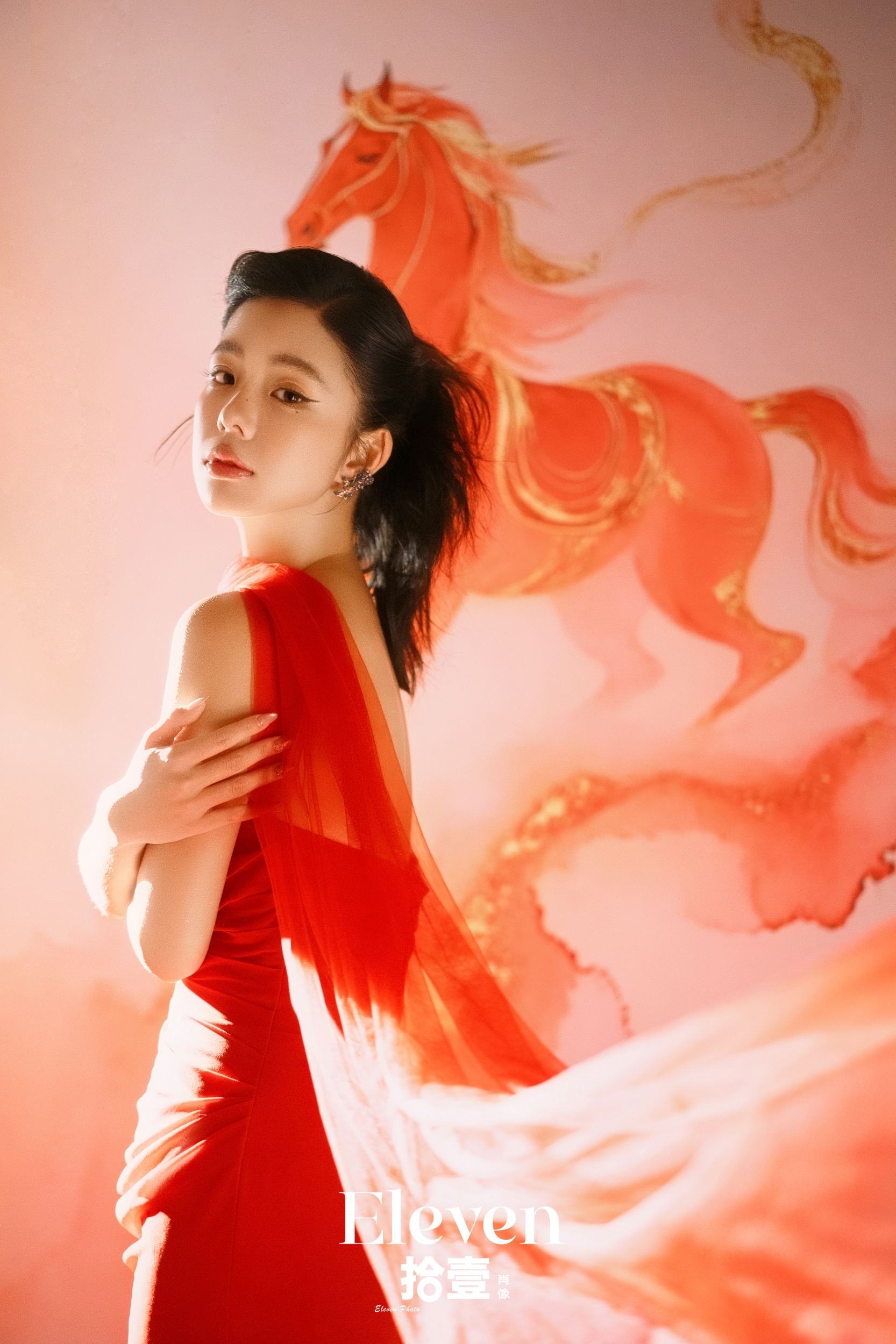 红裙写真