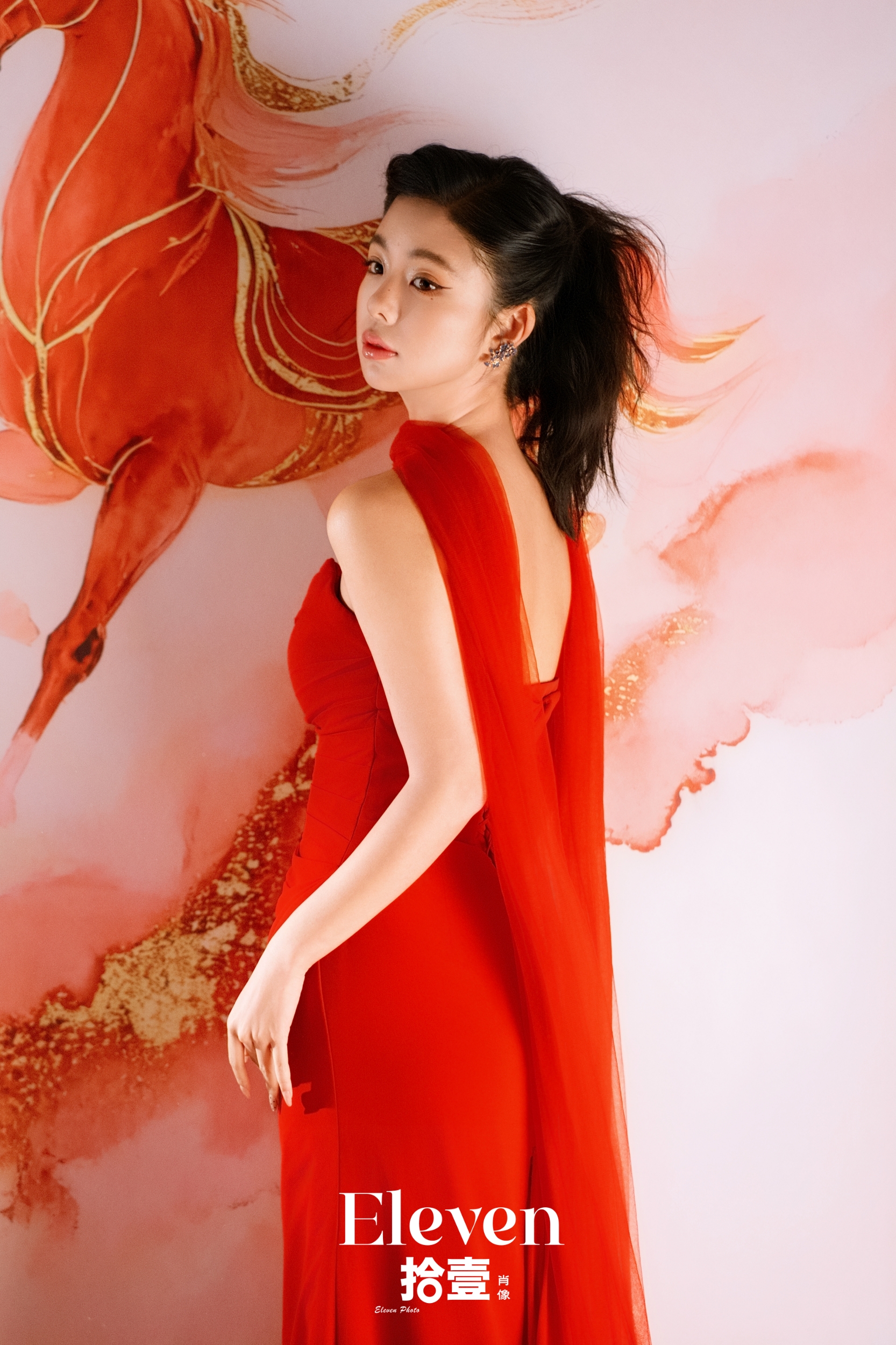 红裙写真